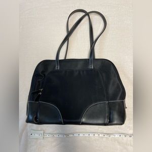 Black 18 inch Bag With Pink Lining. Excellent Condition.